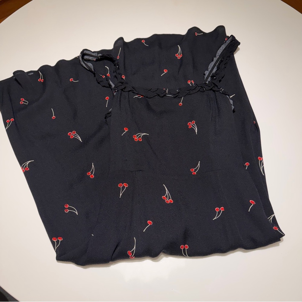 Reformation Arielle Cherry Dress - Picture 7 of 13